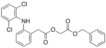 Aceclofenac Benzyl Ester - Chemical structure and product image