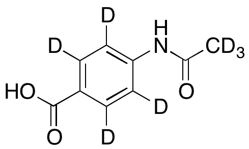 Acedoben-d7 - Chemical structure and product image