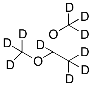 Acetaldehyde Dimethyl Acetal-d10 - Chemical structure and product image