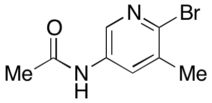  5-Acetamido-2-bromo-3-picoline - Chemical structure and product image