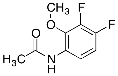  6-Acetamido-2,3-difluoroanisole - Chemical structure and product image