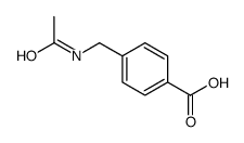  4-(Acetamidomethyl)benzoic Acid - Chemical structure and product image