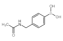 4-Acetamidomethylphenylboronic acid - Chemical structure and product image