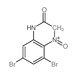 N-Acetyl 3,5-dibromo-2-nitroaniline - Chemical structure and product image