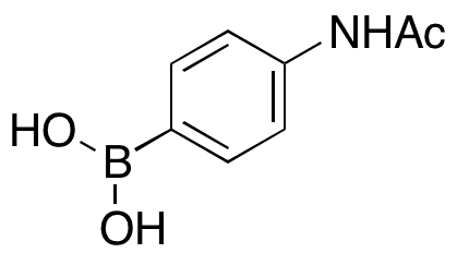  4-Acetamidophenylboronic Acid - Chemical structure and product image
