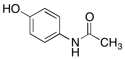 Acetaminophen - Chemical structure and product image