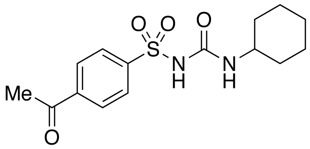Acetohexamide - Chemical structure and product image