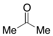 Acetone - Chemical structure and product image