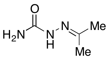  Acetone Semicarbazone - Chemical structure and product image