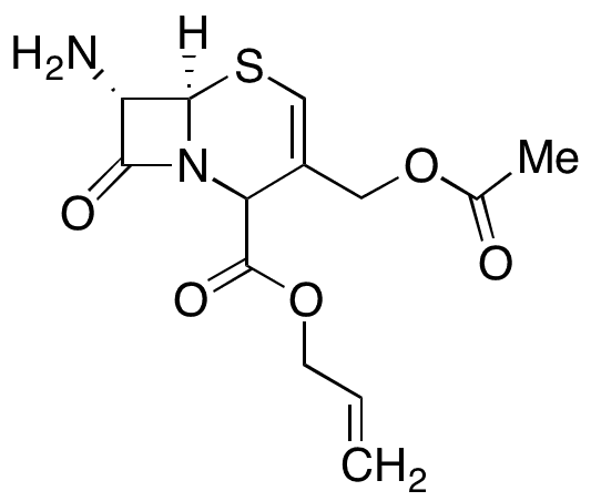 (6R,7S)-Allyl 3-(Acetoxymethyl)-7-amino-8-oxo-5-thia-1-azabicyclo[4.2.0]oct-3-ene-2-carboxylate - Chemical structure and product image