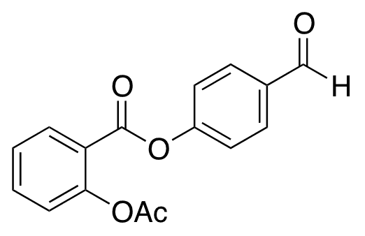 4-(2-Acetoxybenzoyloxy)benzaldehyde - Chemical structure and product image