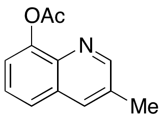 8-Acetoxy-3-methylquinoline - Chemical structure and product image