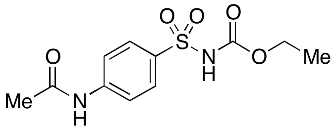 [[4-(Acetylamino)phenyl]sulfonyl]carbamic Acid Ethyl Ester - Chemical structure and product image