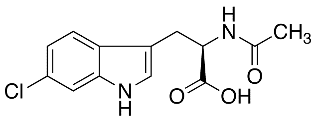 N-Acetyl-6-chloro-D-tryptophan - Chemical structure and product image