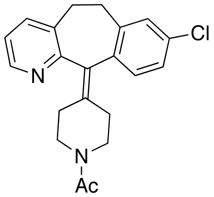 N-Acetyldesloratadine - Chemical structure and product image