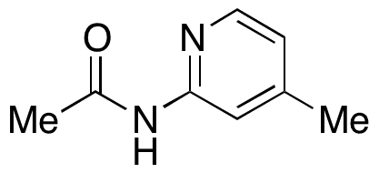 2-Acetylamino-4-methylpyridine - Chemical structure and product image