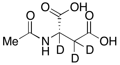 N-Acetyl-L-aspartic Acid-d3 - Chemical structure and product image