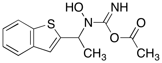 O-Acetyl-N-[1-(benzothiophen-2-yl)ethyl)]-N-hydroxy-isourea - Chemical structure and product image