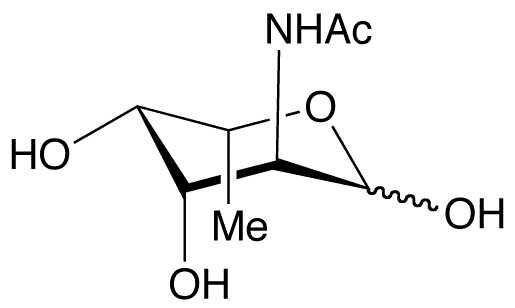 N-Acetyl-L-fucosamine - Chemical structure and product image