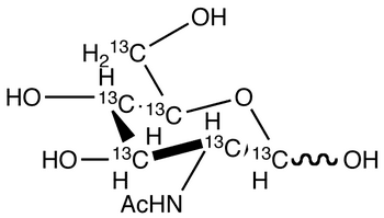 N-Acetyl-D-glucosamine-13C6 - Chemical structure and product image