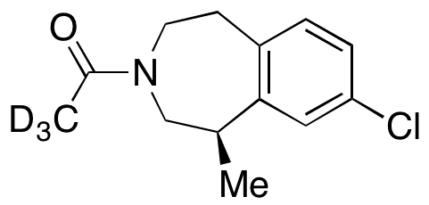 N-Acetyl Lorcaserin-d3 - Chemical structure and product image
