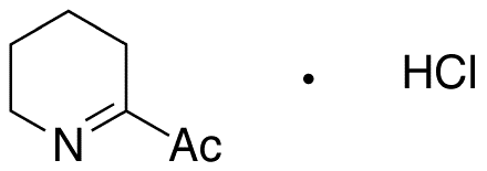 2-Acetyl-3,4,5,6-tetrahydropyridine Hydrochloride (Technical Grade) - Chemical structure and product image