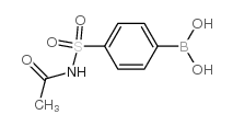 4-(N-Acetylsulfamoyl)phenylboronic acid - Chemical structure and product image