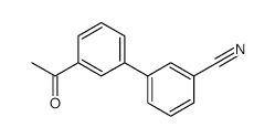 3-(3-Acetylphenyl)benzonitrile - Chemical structure and product image