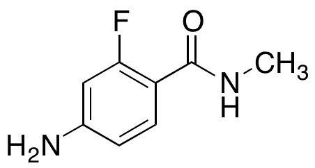 4-â€‹Amino-â€‹2-â€‹fluoro-â€‹N-â€‹methylbenzamide - Chemical structure and product image