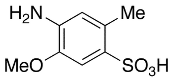 4-Amino-5-methoxy-2-methylbenzenesulfonic Acid - Chemical structure and product image
