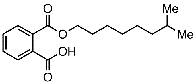 	1,2-Benzenedicarboxylic Acid 1-(7-Methyloctyl) Ester - Chemical structure and product image