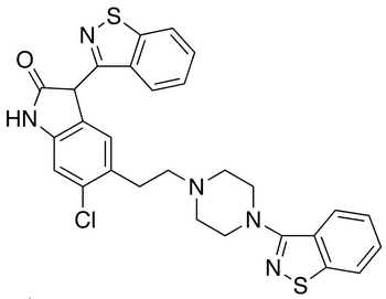 3-(1,2-Benzisothiazolyl) Ziprasidone(Ziprasidone Impurity E) - Chemical structure and product image