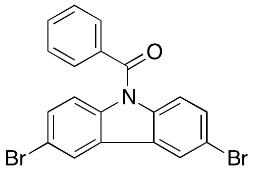 	9-Benzoyl-3,6-dibromo-9H-carbazole - Chemical structure and product image