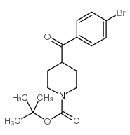 	1-Boc-4-(4-bromo-benzoyl)-piperidine - Chemical structure and product image