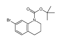 	1-BOC-7-Bromo-3,4-dihydro-2H-quinoline - Chemical structure and product image