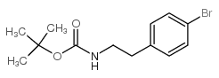 	N-Boc-2-(4-bromophenyl)ethylamine - Chemical structure and product image