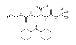 Boc-dap(aloc)-oh dcha - Chemical structure and product image
