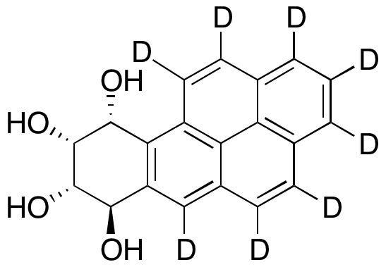 Benzo[a]pyrenetetrol I 2-d8 - Chemical structure and product image