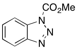 1H-Benzotriazole-1-carboxylic Acid Methyl Ester - Chemical structure and product image