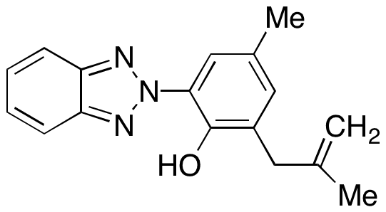 2-(2H-Benzotriazol-2-yl)-4-methyl-6-(2-methyl-2-propen-1-yl)phenol - Chemical structure and product image