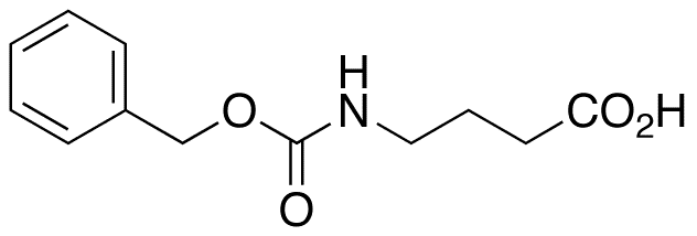 N-Benzyloxycarbonyl-gamma-aminobutyric Acid - Chemical structure and product image