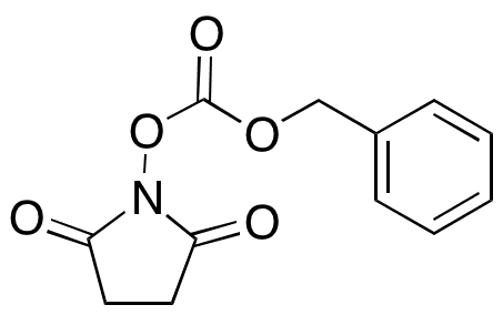 N-(N-Benzyloxycarbonyloxy)succinimide - Chemical structure and product image