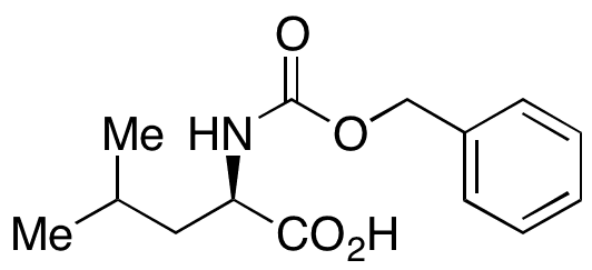 N-(Benzyloxycarbonyl)-D-leucine - Chemical structure and product image