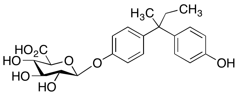 Bisphenol C Mono-beta-D-glucuronide - Chemical structure and product image