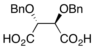 (2R,3R)-2,3-Bis(phenylmethoxy)butanedioic Acid - Chemical structure and product image