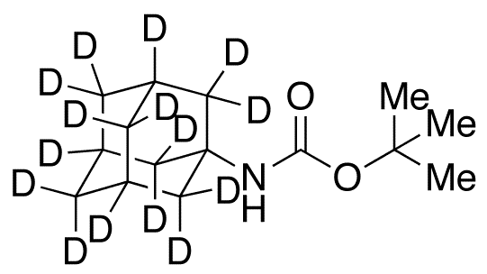 N-t-Boc-1-adamantylamine-d15 - Chemical structure and product image