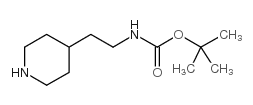 4-(2-Boc-aminoethyl)piperidine - Chemical structure and product image