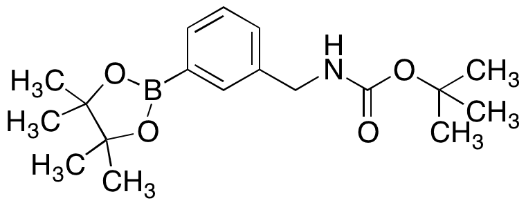 3-(N-Boc-aminomethyl)phenylboronic Acid Pinacol Ester - Chemical structure and product image