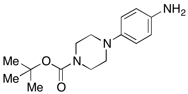1-Boc-4-(4-aminophenyl)piperazine - Chemical structure and product image