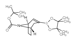 N-BOC-8-Azabicyclo[3.2.1]oct-2-ene-2-boronic Acid Pinacol Ester - Chemical structure and product image